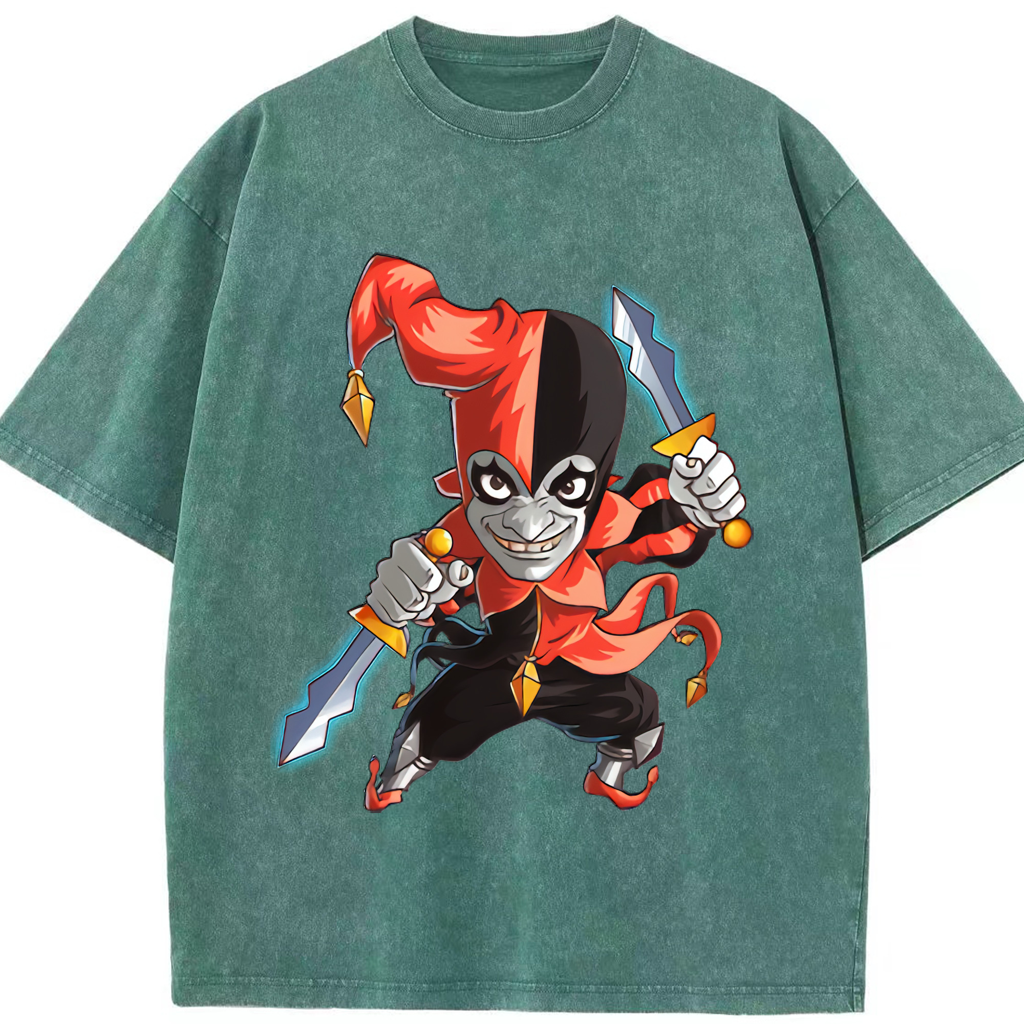 （画像用） リーグ・オブ・レジェンド League of Legends LOL 綿100% ヴィンテージ風 半袖Tシャツ（フロントプリント）